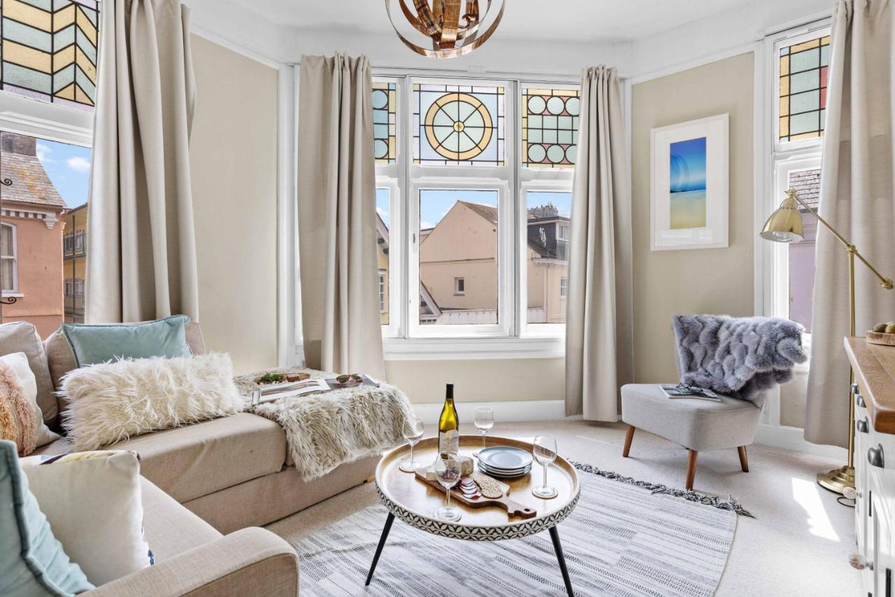 Flat 2 Fairfax Place - Modern Stylish Flat With Plenty Of Charm In Central Дартмут Екстериор снимка